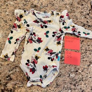 Posh Peanut Minnie Mouse Christmas Onesie